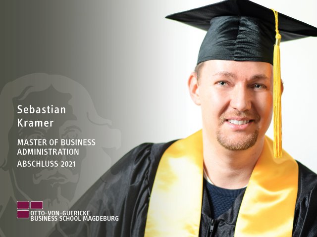 Sebastian Kramer (MBA-Abschluss 2021)